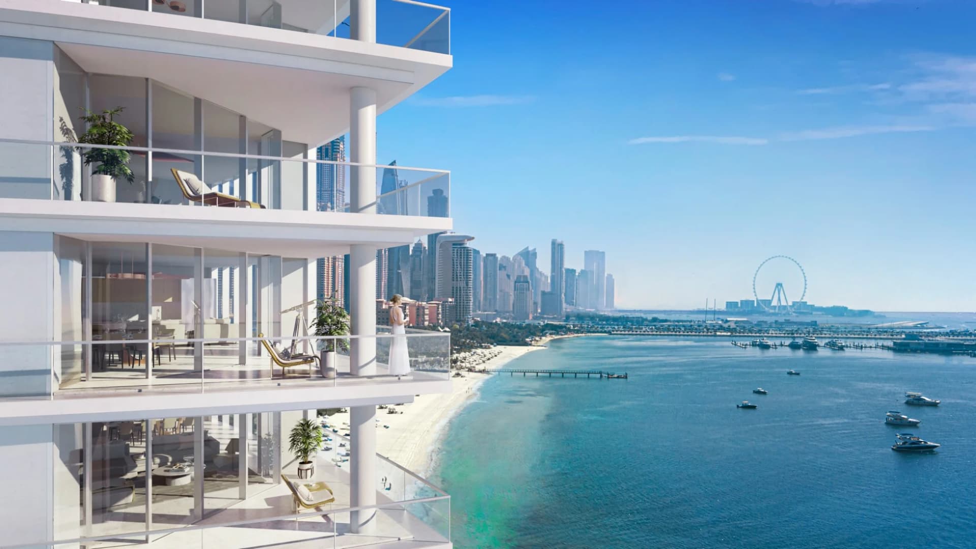 Palm Beach Towers by Nakheel in Palm Jumeirah, Dubai