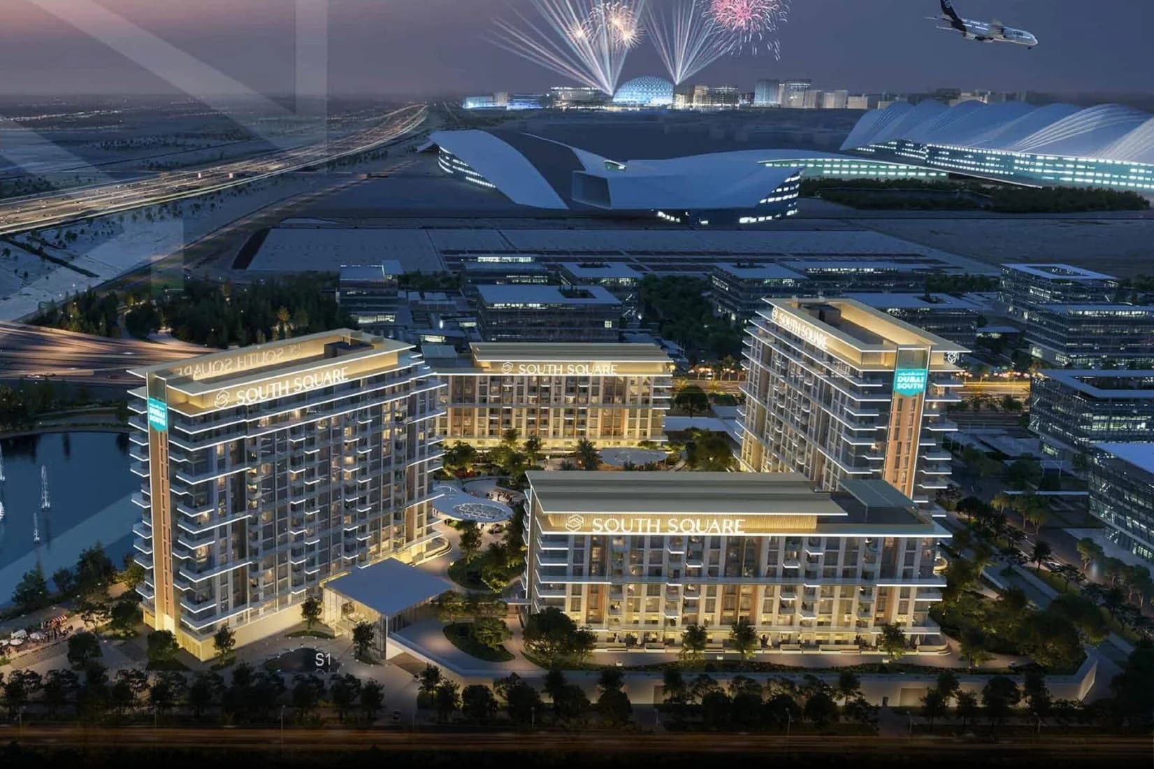 South Square Tower S1 by Dubai South Developers in Dubai South, Dubai