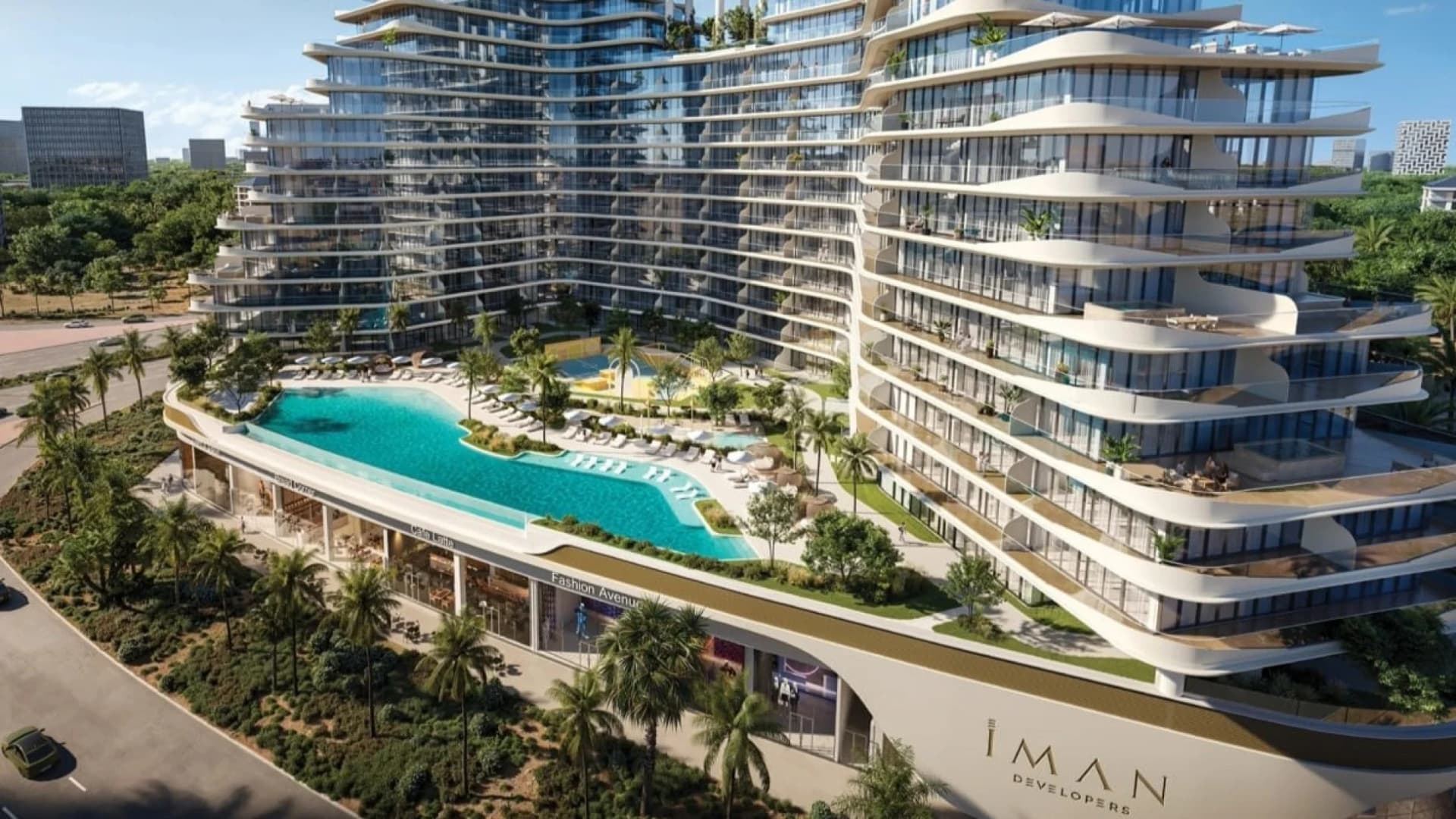15 Cascade Featured by Versace Ceramics by Iman in Motor City, Dubai