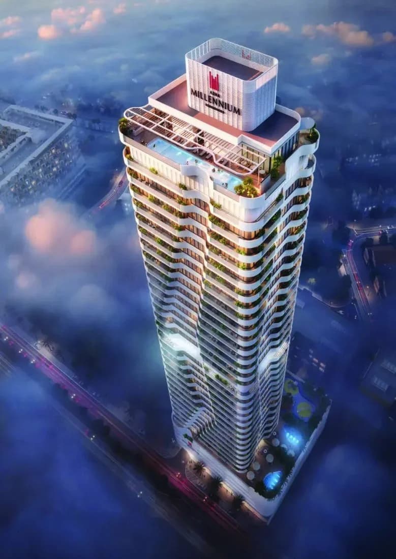 Azha Millennium Residences by Azha Development in Al Barsha South Fifth, Dubai