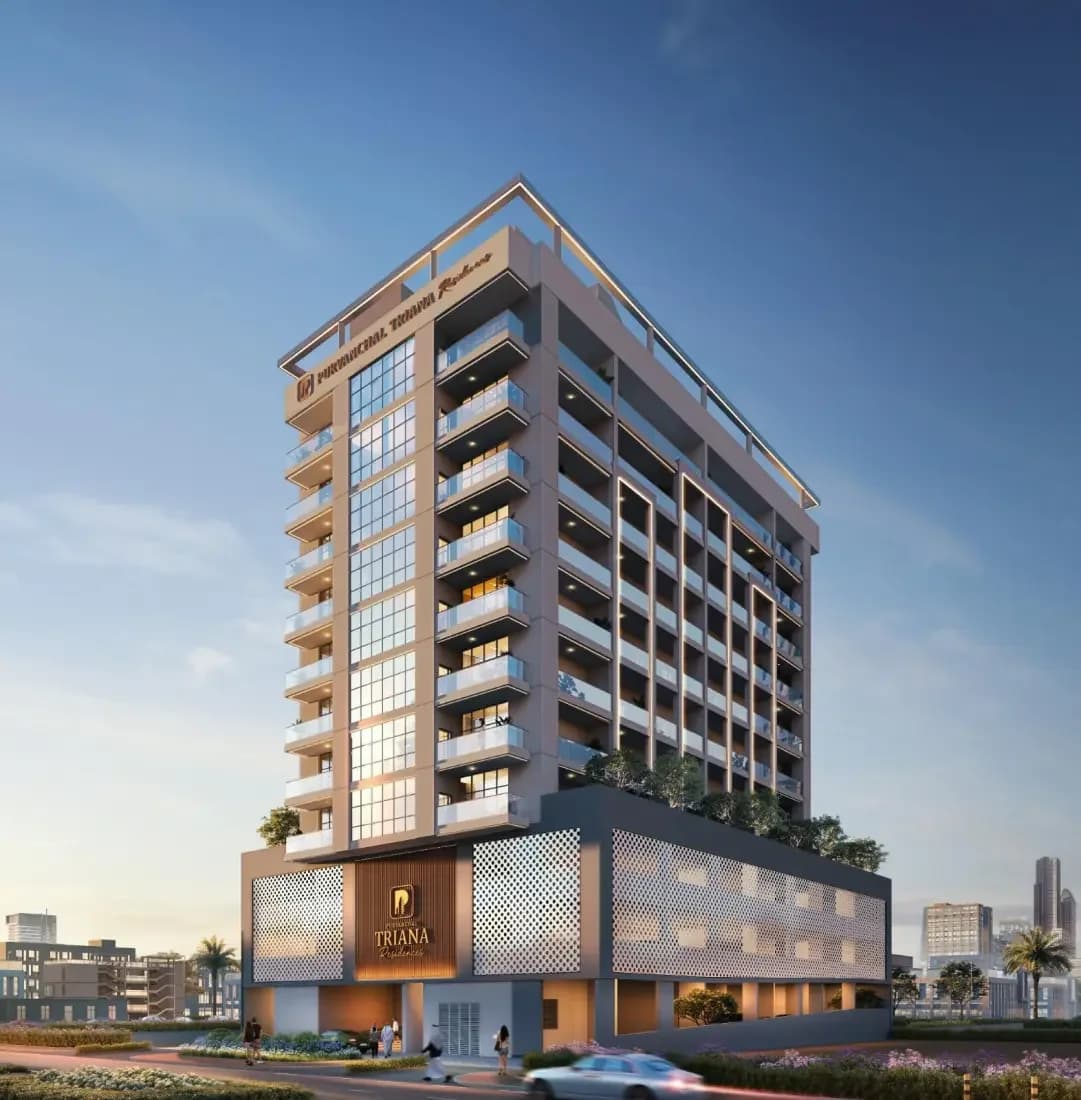 Purvanchal Triana Residences by Purvanchal Real Estate in Jumeirah Garden City, Dubai