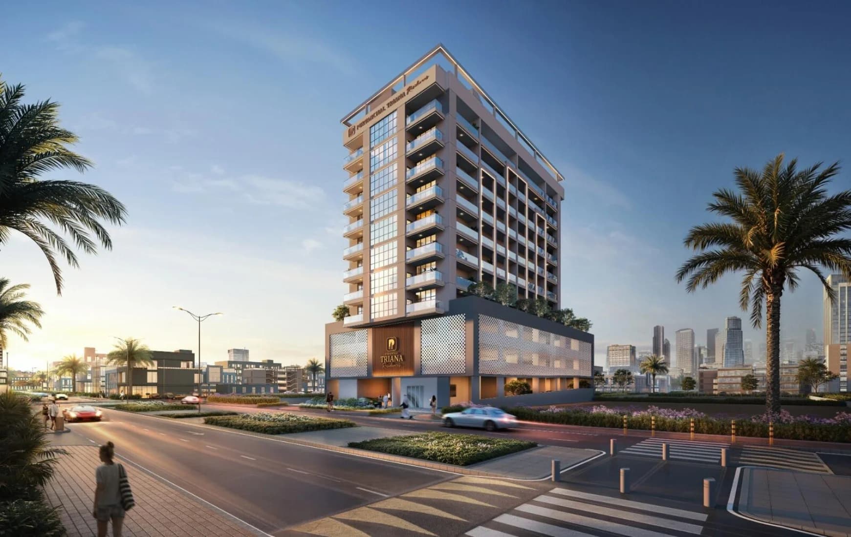 Purvanchal Triana Residences by Purvanchal Real Estate in Jumeirah Garden City, Dubai