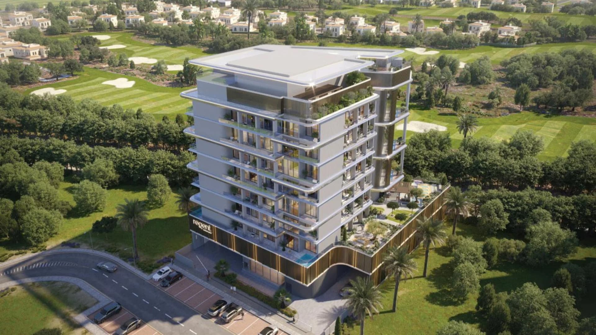 Golf Grove by Regent by One Broker Group in DPC (Dubai Production City), Dubai