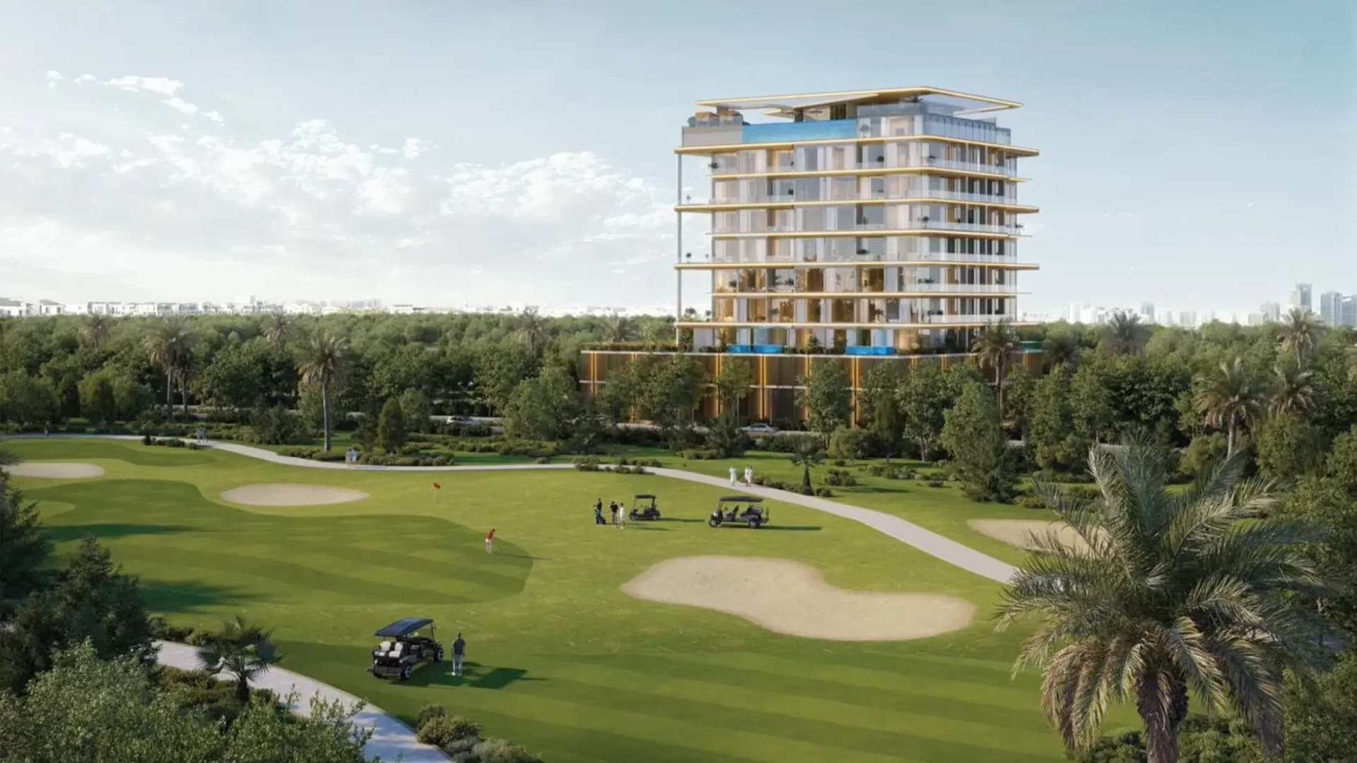 Golf Grove by Regent by One Broker Group in DPC (Dubai Production City), Dubai