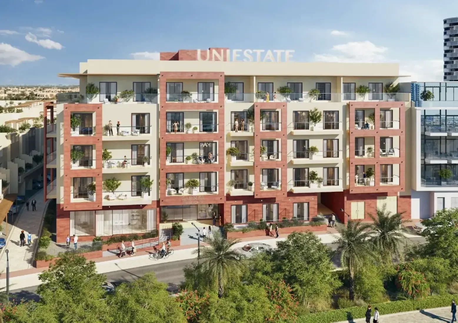 Carmel Residence by UniEstate Properties in Al Barsha South Fourth, Dubai