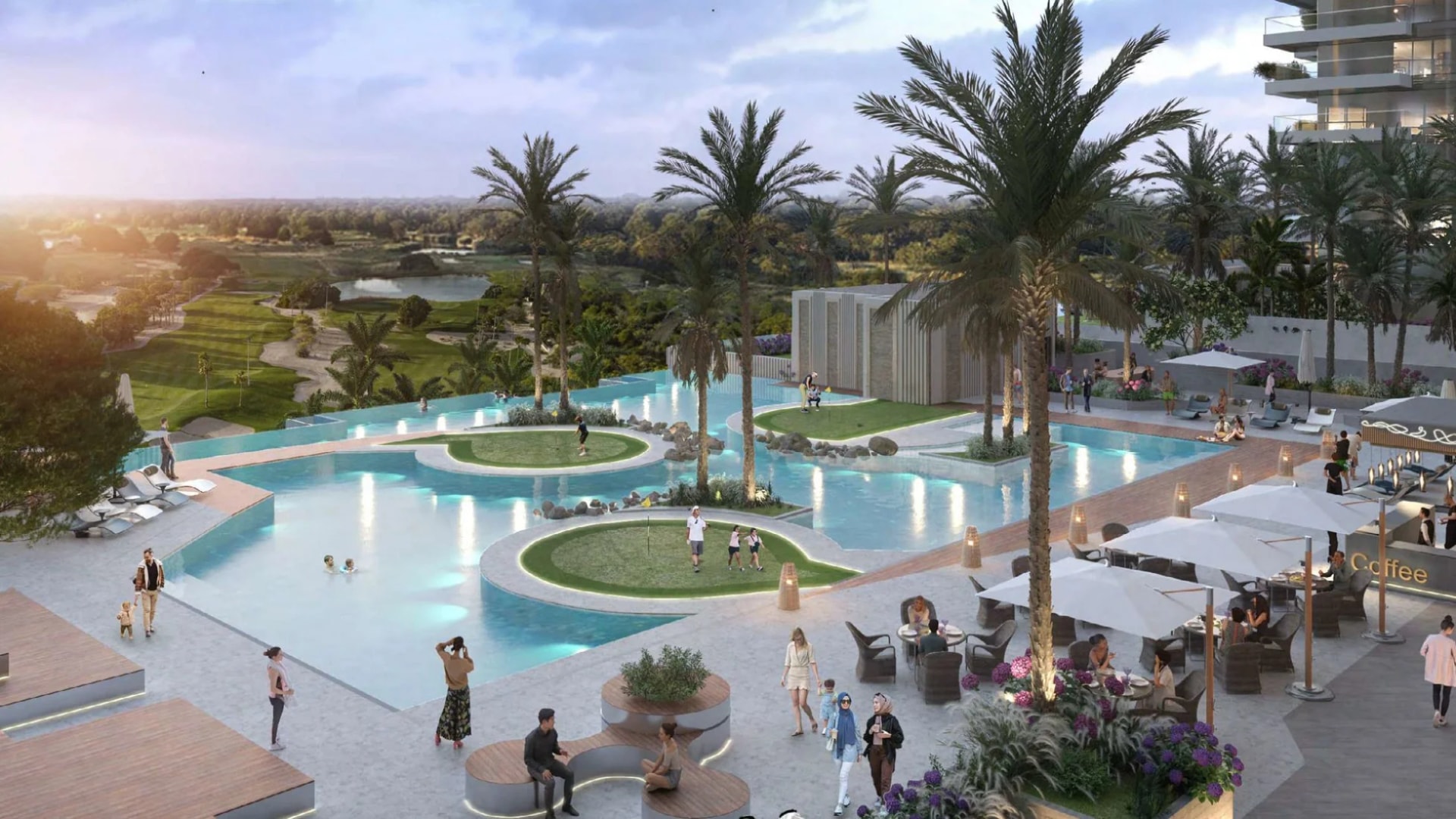 Golf Greens 1 by Damac in Damac Hills, Dubai
