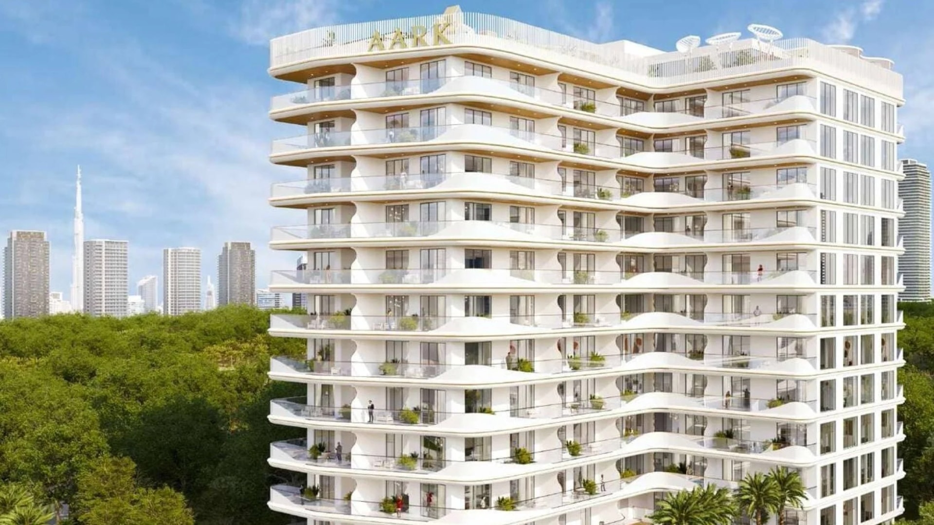 Aark Terraces by Aark Developers in Dubai Land Residence Complex, Dubai