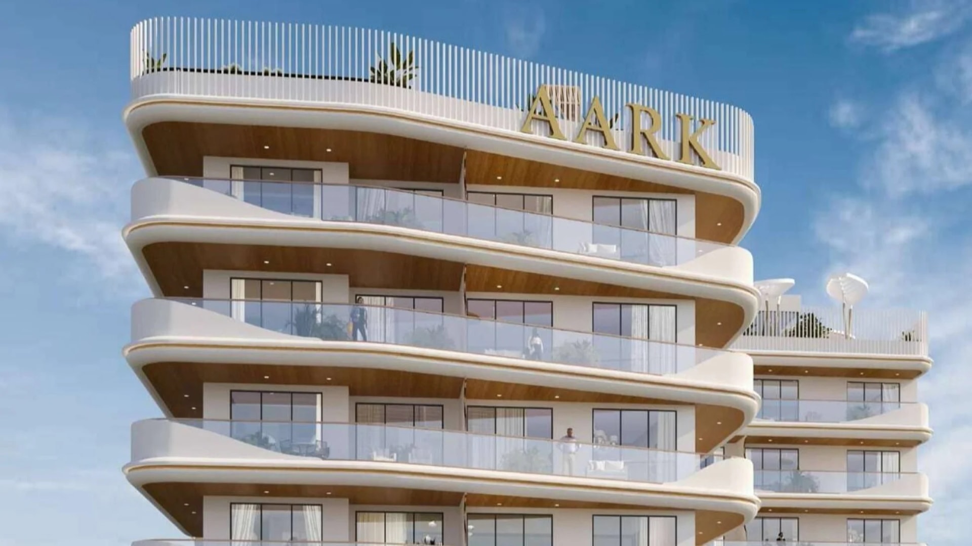 Aark Terraces by Aark Developers in Dubai Land Residence Complex, Dubai