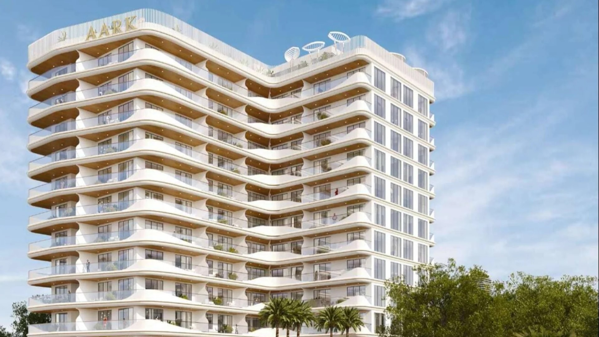 Aark Terraces by Aark Developers in Dubai Land Residence Complex, Dubai