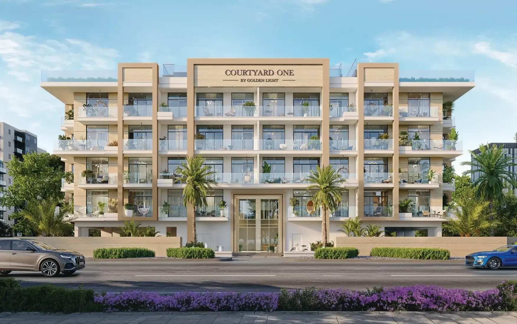 Courtyard One by Golden Light Real Estate Developments in Dubai South, Dubai