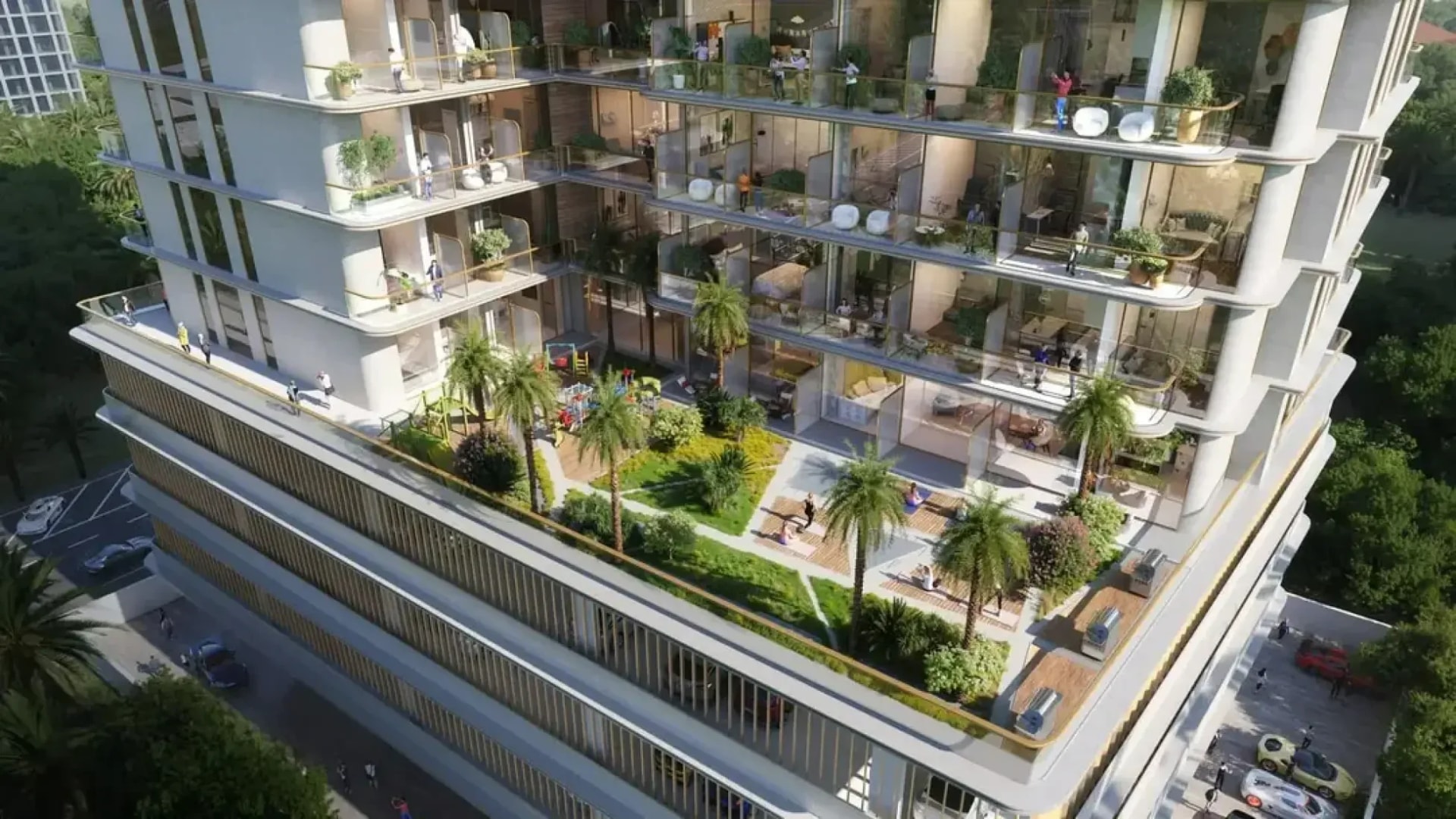 Celesto Tower by Tarrad Development in Dubai Residence Complex, Dubai