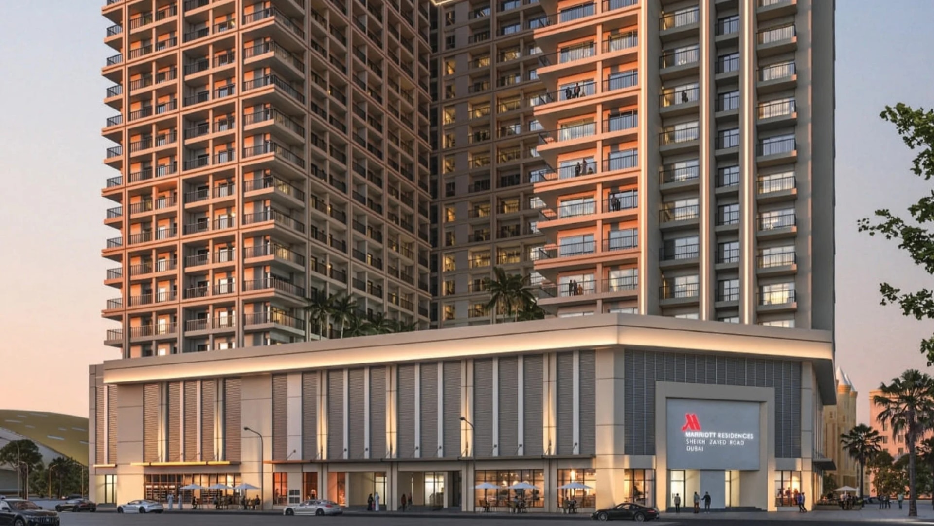 Marriott Residences Sheikh Zayed Road by Refine Development in Al Barsha (I), Dubai