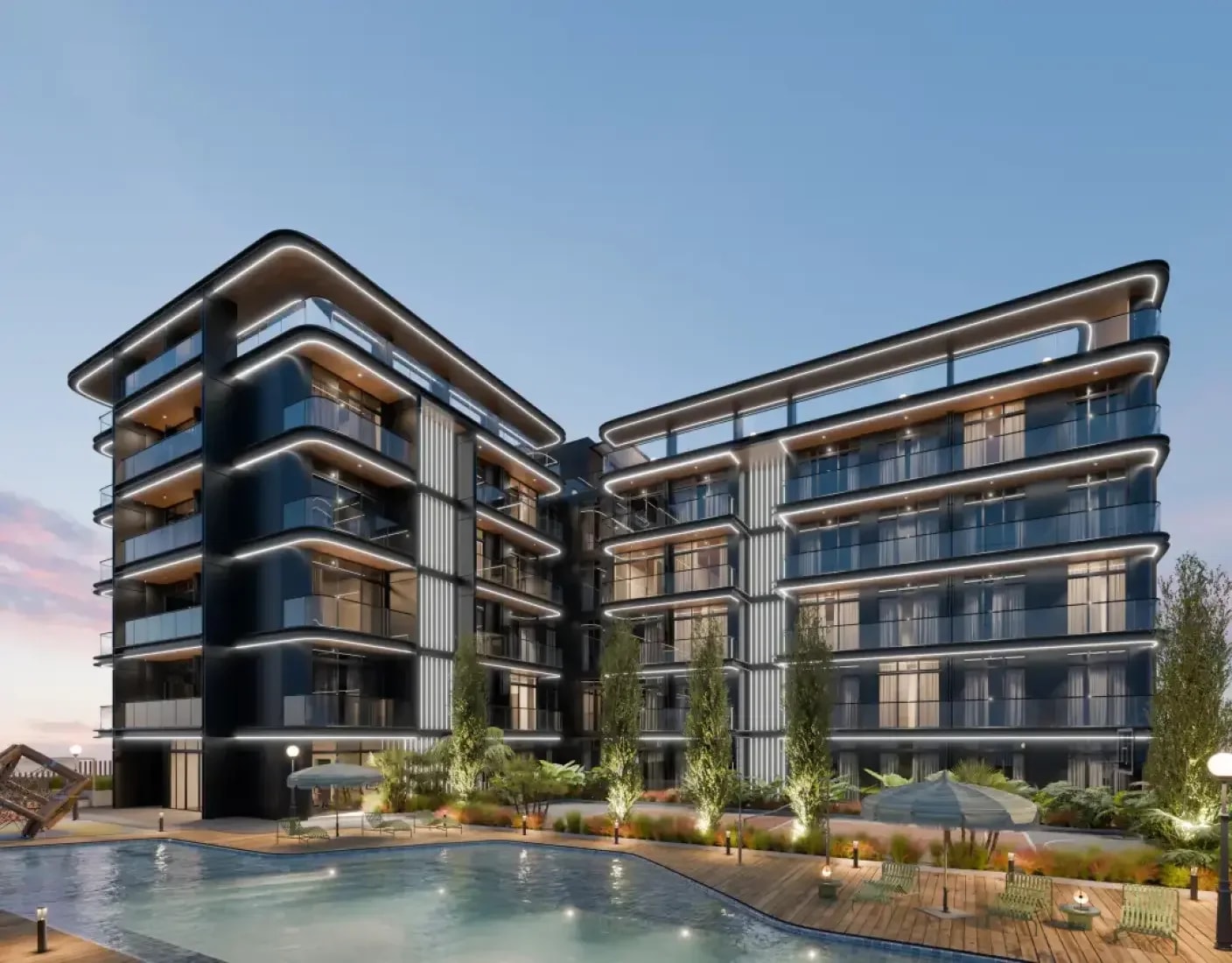 Opal by Crystal by Crystal Bay Development in Al Barsha South Fourth, Dubai