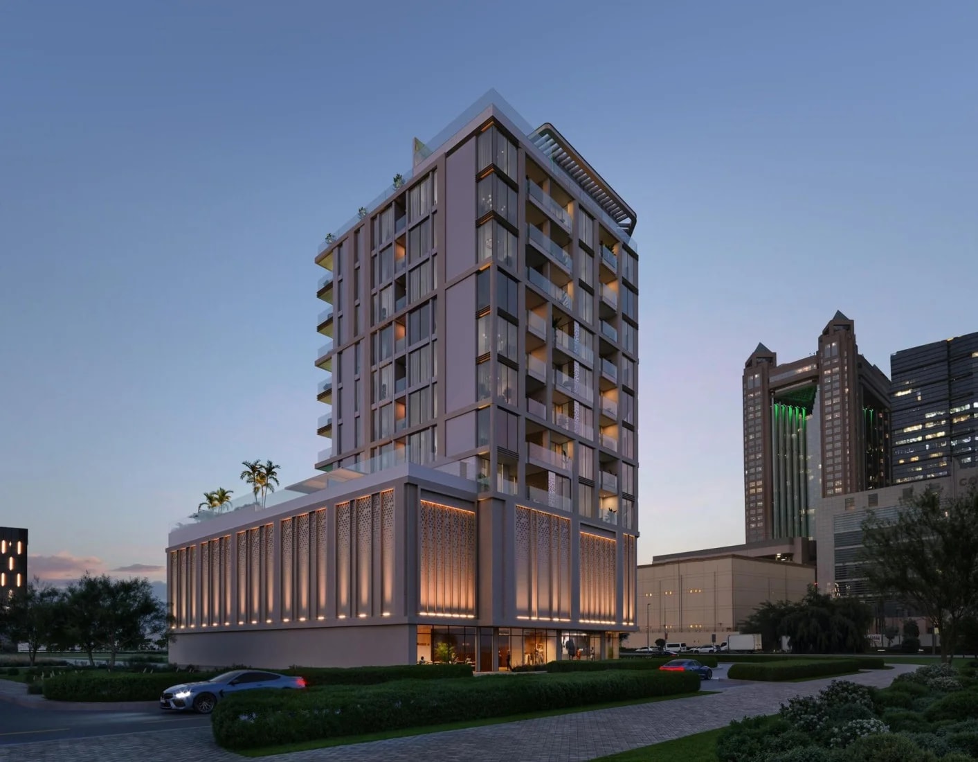 The Elysian Residence by Evolutions in Jumeirah Garden City, Dubai