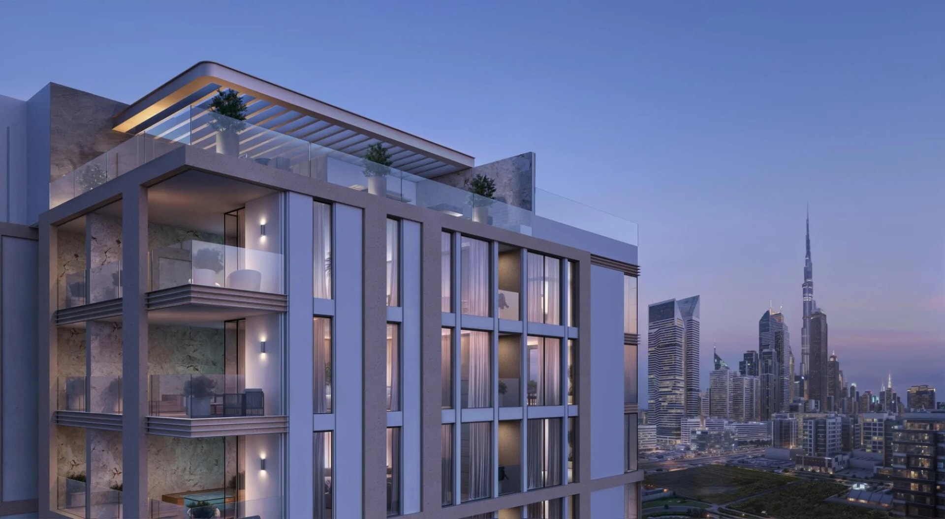 The Elysian Residence by Evolutions in Jumeirah Garden City, Dubai