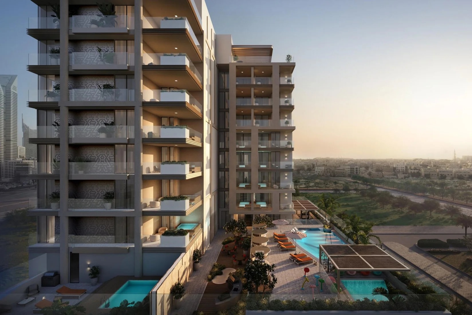 The Elysian Residence by Evolutions in Jumeirah Garden City, Dubai