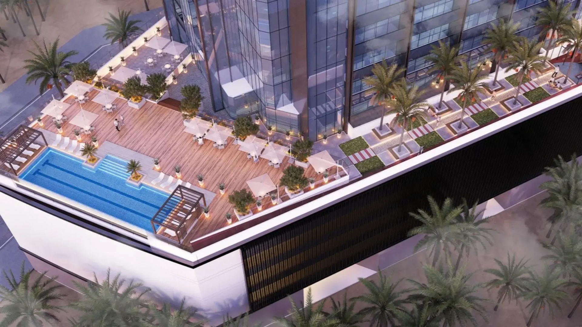Jade Tower by Tiger Properties in Majan, Dubai