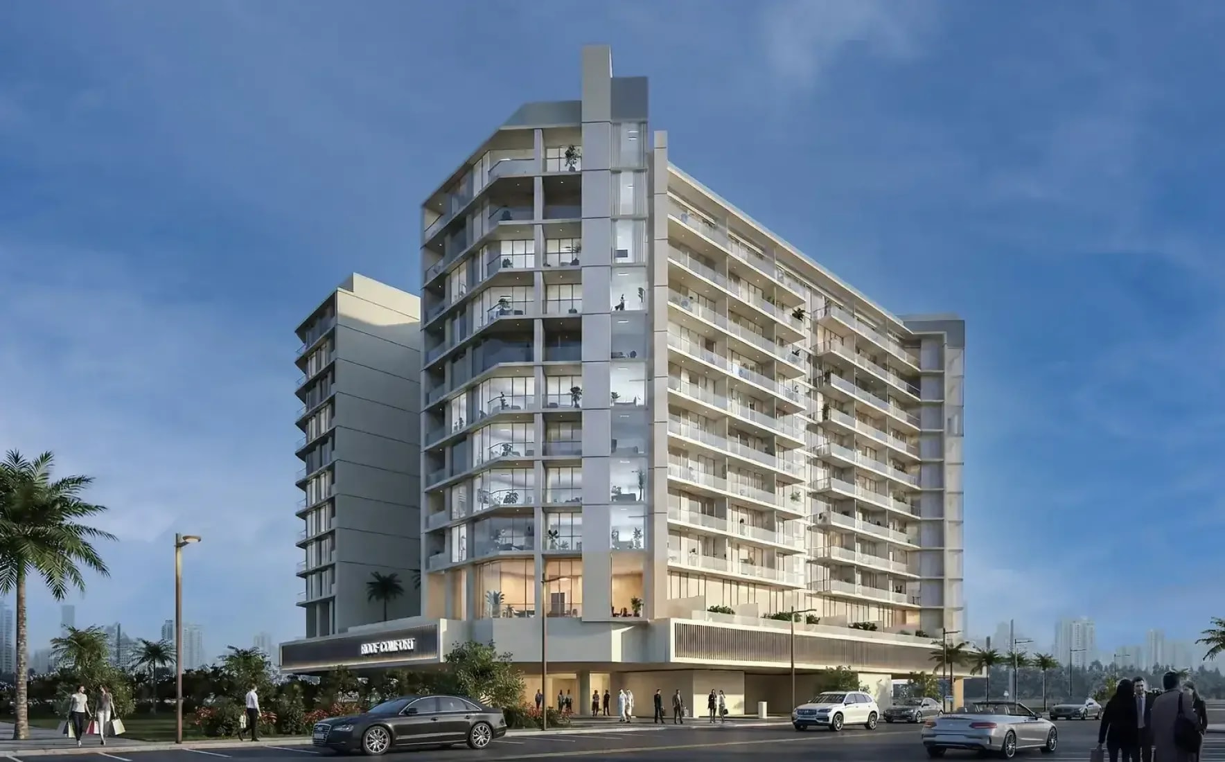 Comfort by Roof by Roof Enterprises & Development in Dubai Land Residence Complex, Dubai