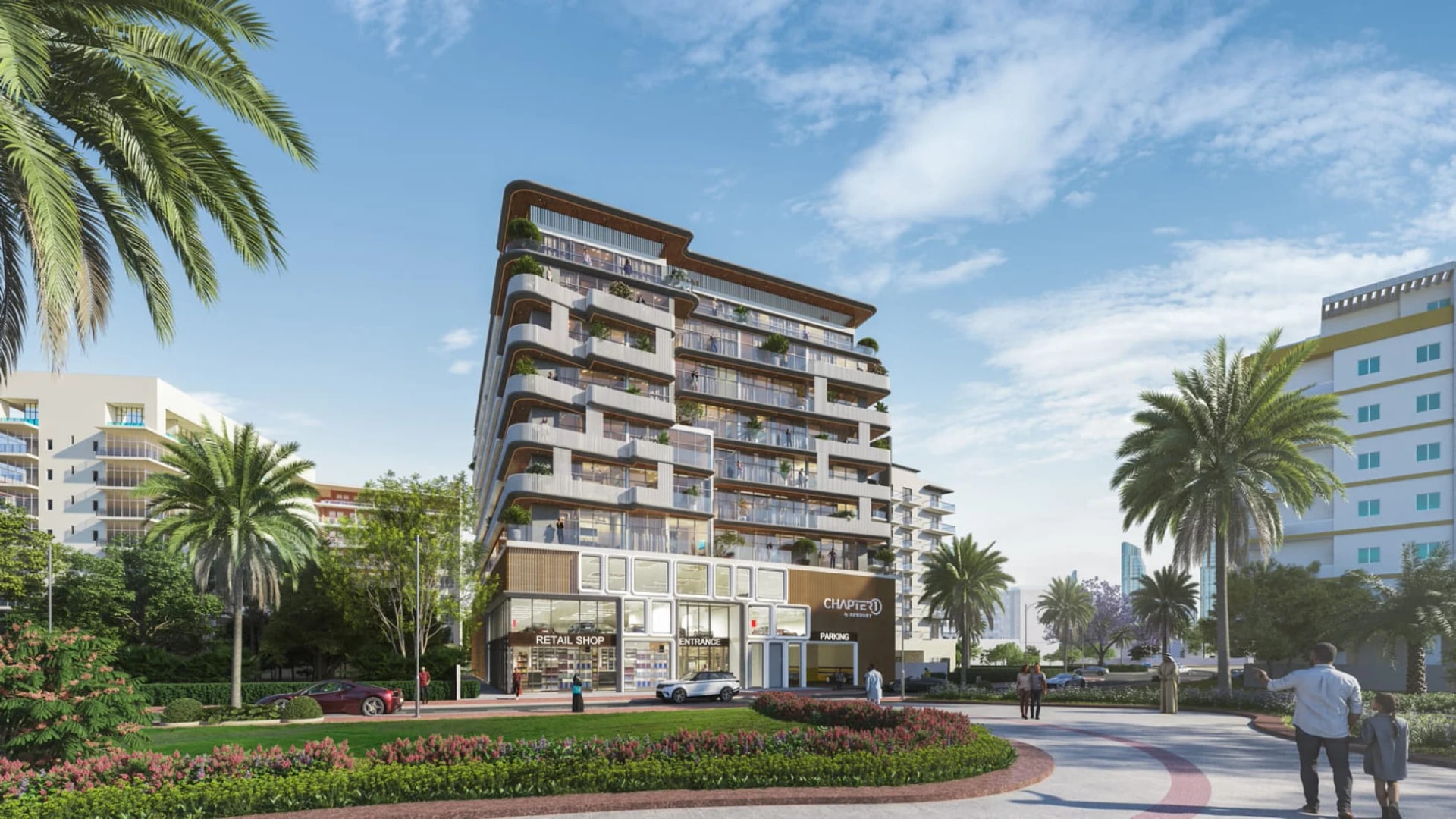 Chapter 01 by Newbury Developments in Warsan Fourth, Dubai
