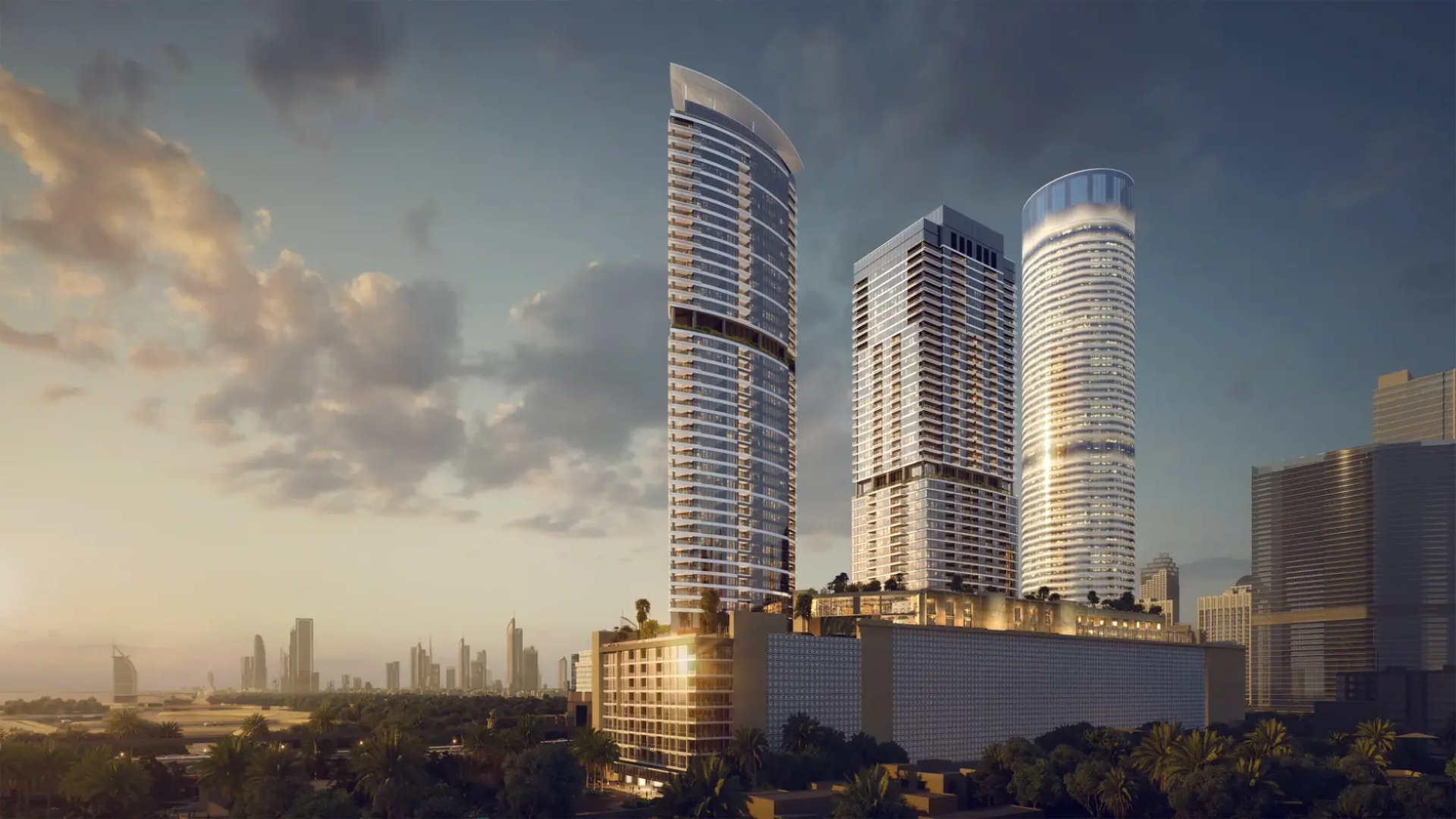 Palm Beach Towers by Nakheel in Palm Jumeirah, Dubai