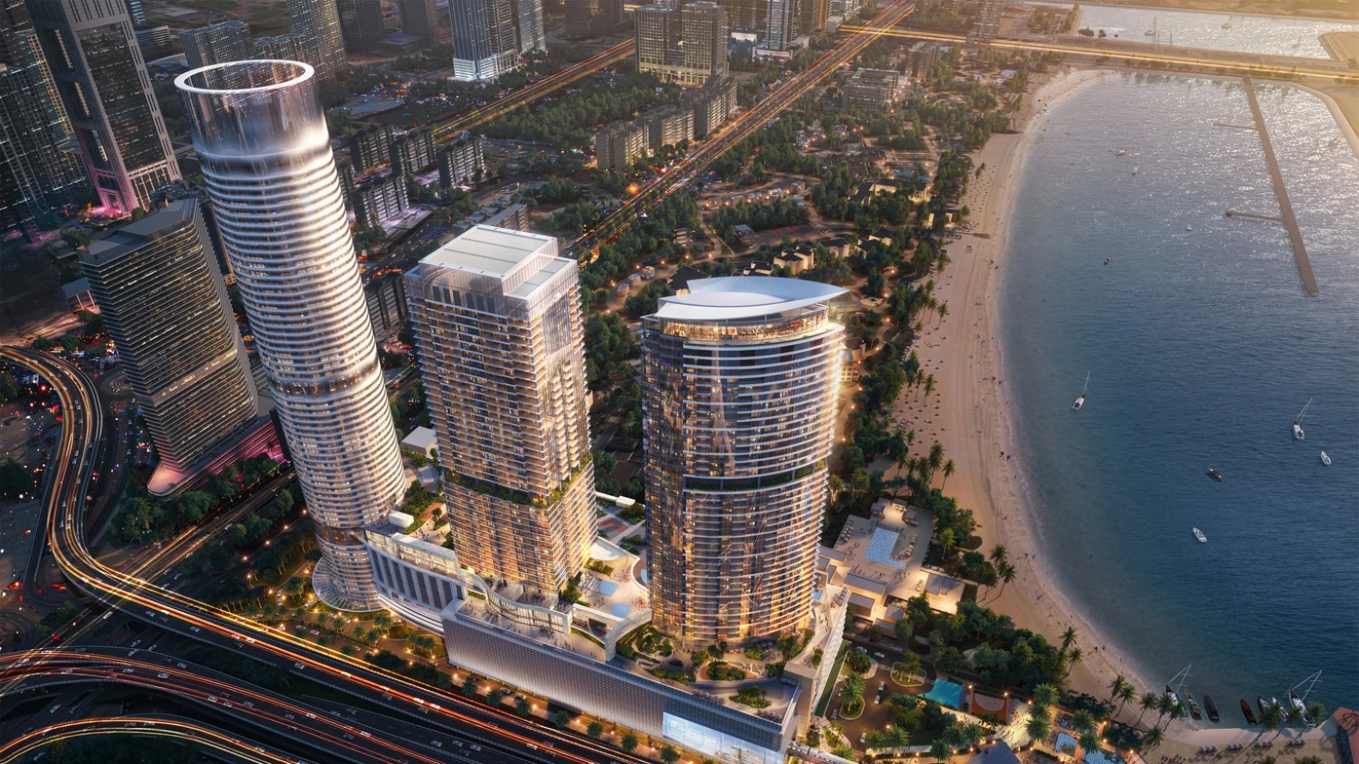Palm Beach Towers by Nakheel in Palm Jumeirah, Dubai