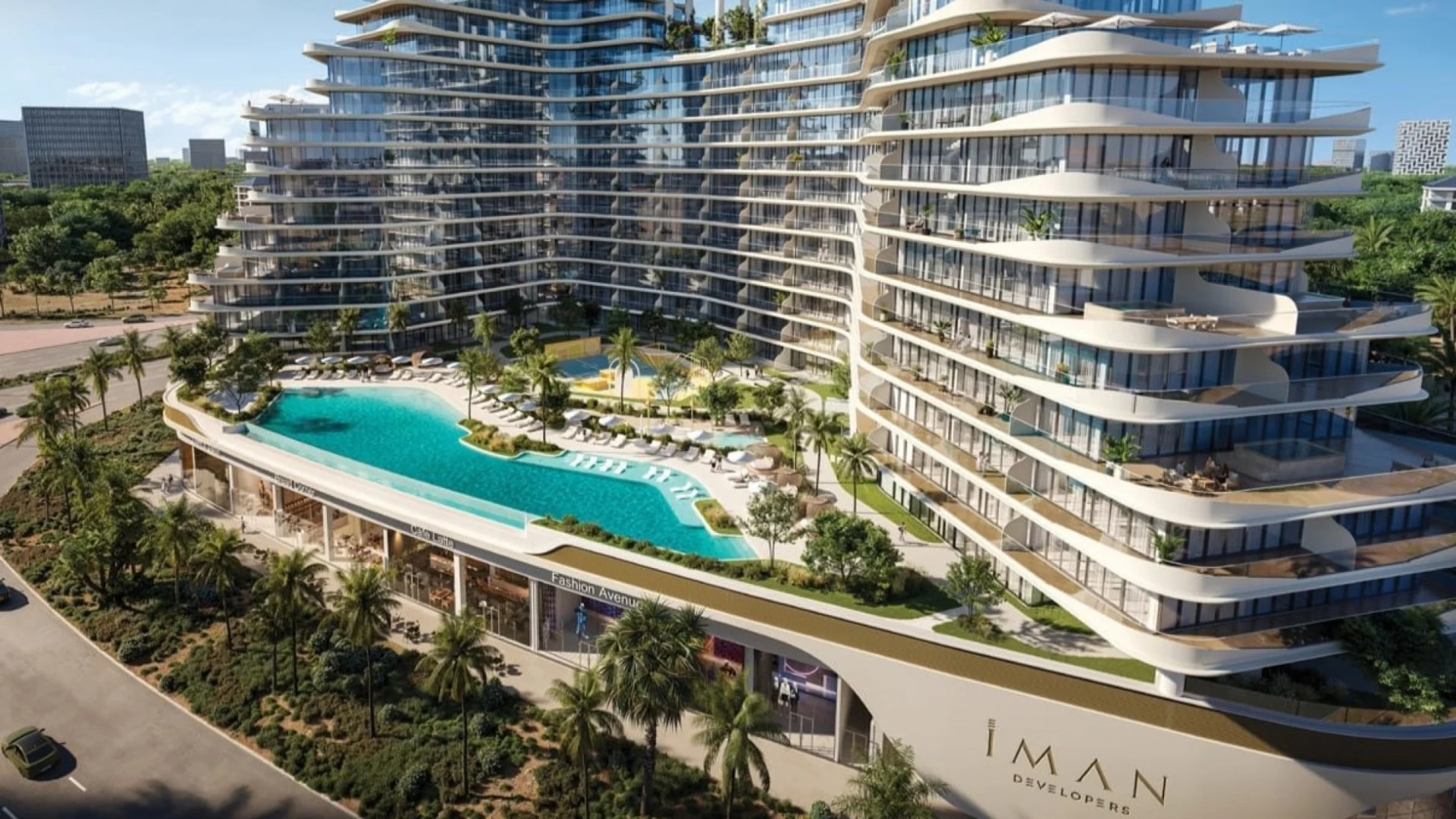 15 Cascade Featured by Versace Ceramics by Iman in Motor City, Dubai