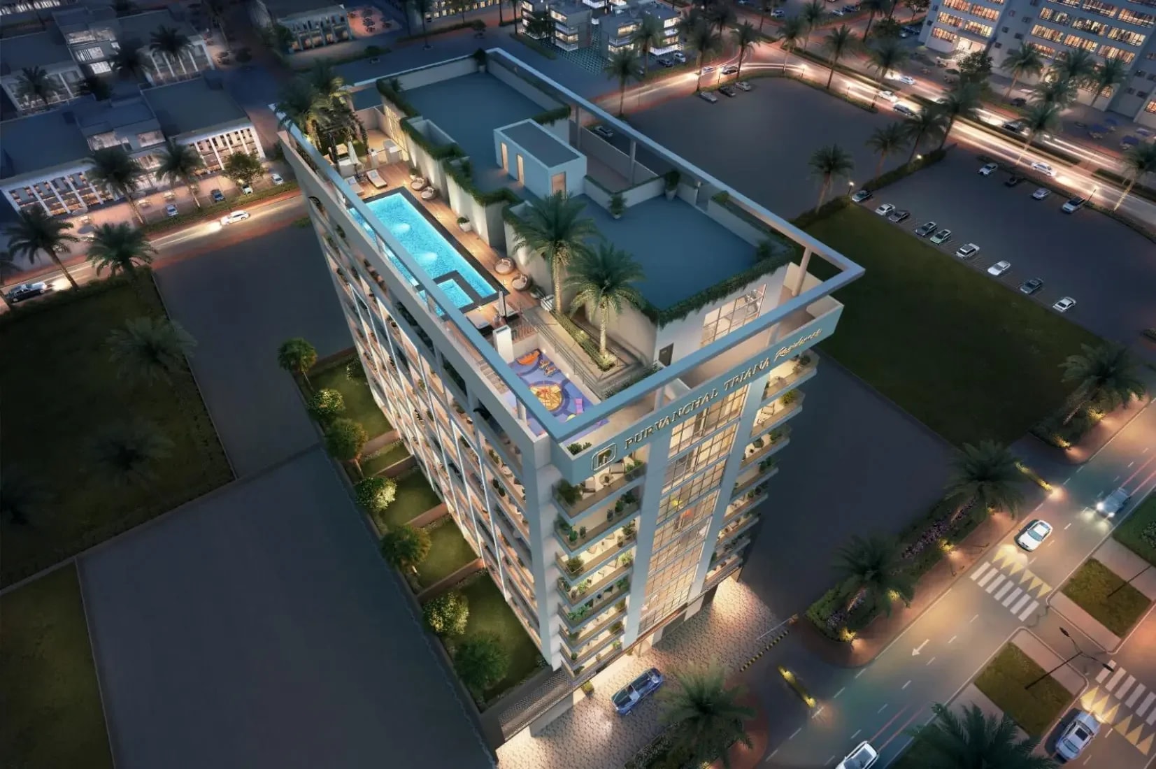 Purvanchal Triana Residences by Purvanchal Real Estate in Jumeirah Garden City, Dubai