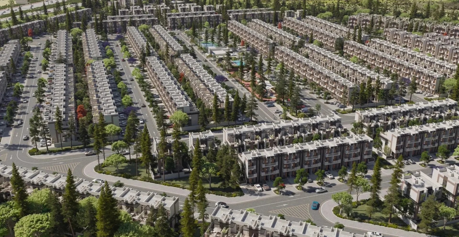 Reportage Hills Townhouses by Reportage in Dubailand, Dubai