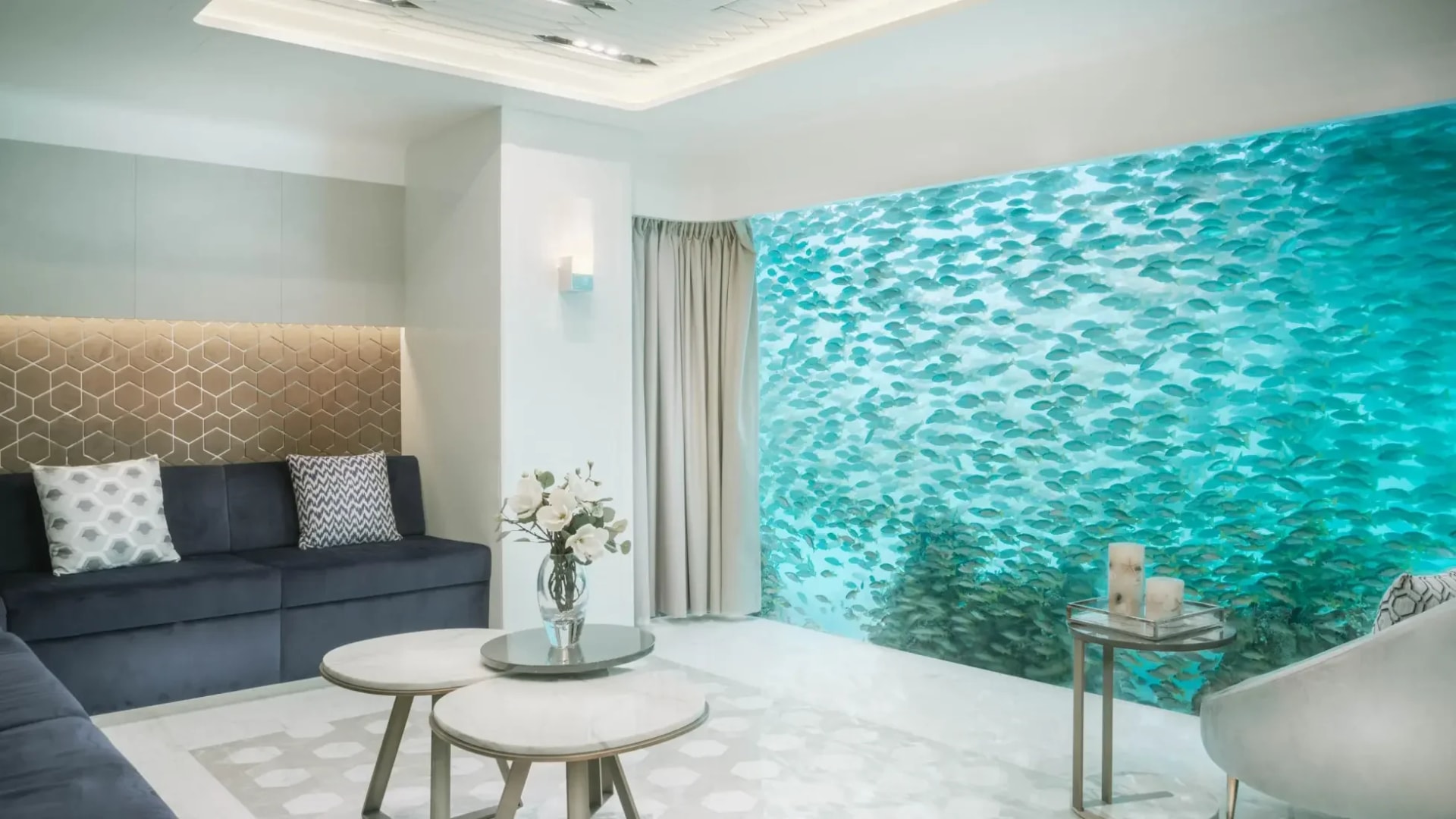 Honeymoon Island and The Floating Seahorse by THOE in The World Islands, Dubai