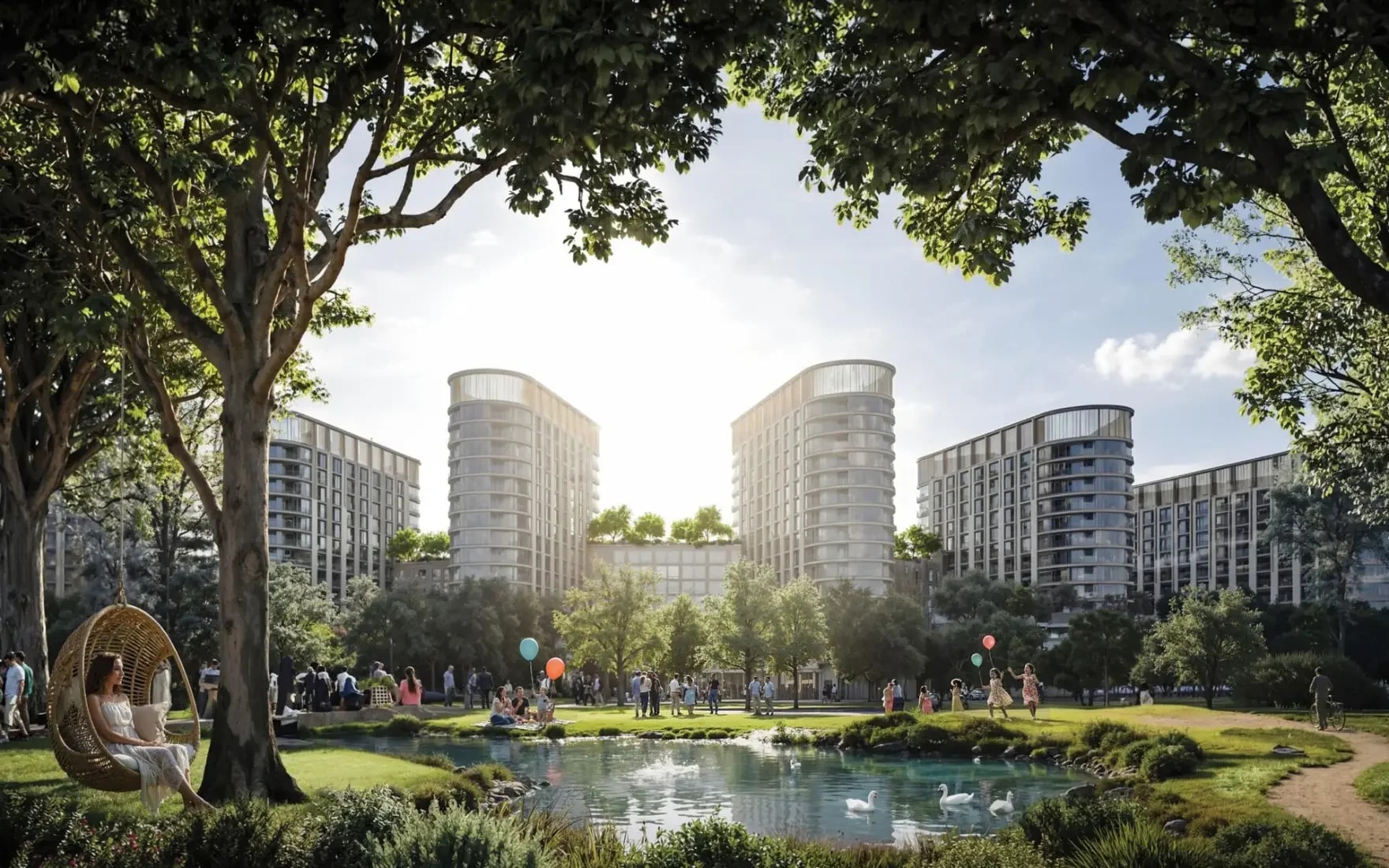 The Greens at Sobha Sanctuary by Sobha in Al Yufrah (I), Dubai