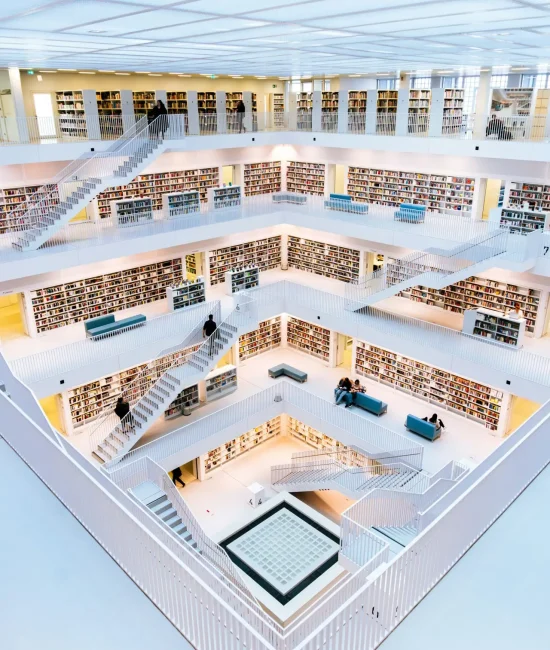 Modern library - Oliva, passive real estate investment simplified